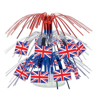 British Flag Mini Cascade Centerpiece