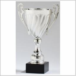 Silver Rift Trophy Cup 19 1/2" H