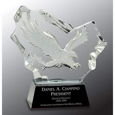 Crystal Carved Eagle Award