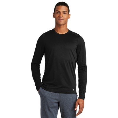 New Era® Series Performance Long Sleeve Crew Tee Shirt