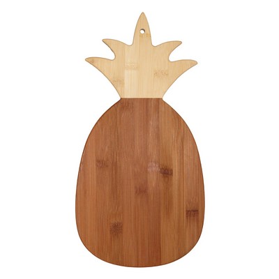 7.25" x 14.375" - Bamboo Pineapple Cutting Boards Wood