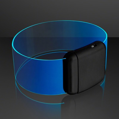 Cosmic Blue LED Neon Bracelets - BLANK