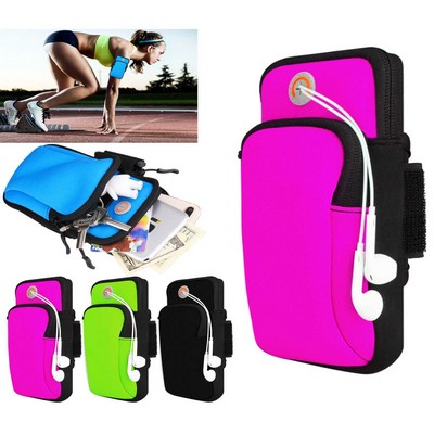 Kidder iPhone Sports Running Arm Band Bag Case for Smartphones (Pink)