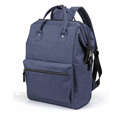 Wide Mouth Computer Backpack