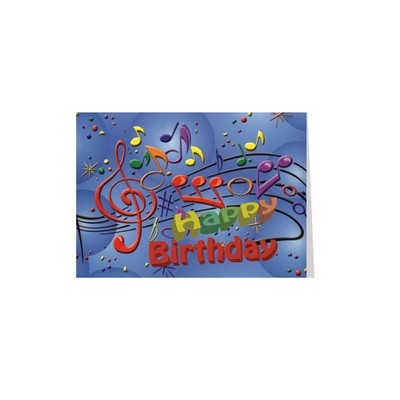 Birthday Balloon Greeting Card with Free Song Download