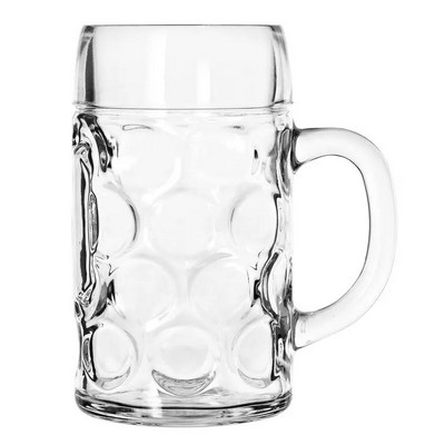 22 Oz. Clear Glass Sport Mug