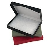 Flip-Box Fiber Filled Jewelry Box