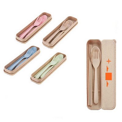 Wheat Straw Biodegradable Tableware Set