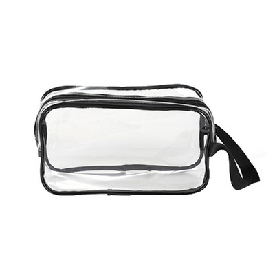 Clear PVC Cosmetic Toilet Bag