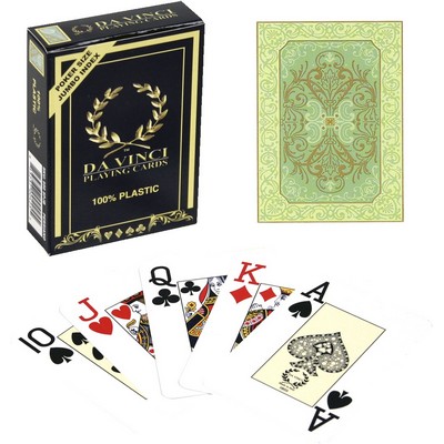 DA VINCI Plastic playing cards - Persiano - Poker Size, Large Index