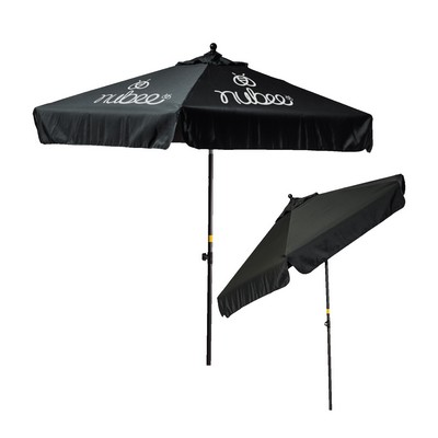 7' Steel Market Umbrella with Valence