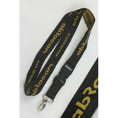 1" Woven (Jacquard) Lanyard