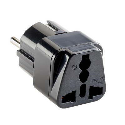 Smooth Trip Travel Gear by Talus® Europe & Asia Plug Adapter, Grounded