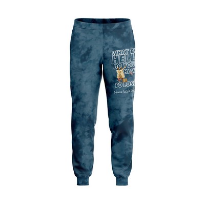 Custom Dye Sublimated Jogger Pants - USA MADE