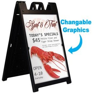 Deluxe Sandwich Board Coroplast Replacement Deluxe Sandwich Board Coroplast Replacement