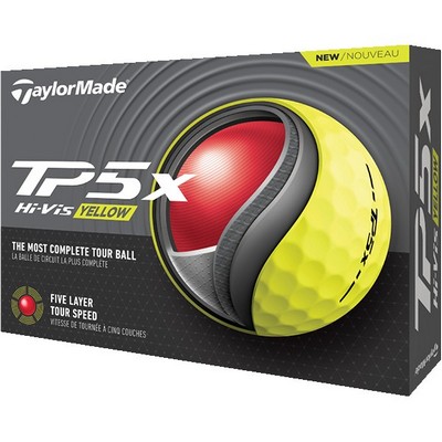 Taylormade® TP5 X Golf Ball - Yellow