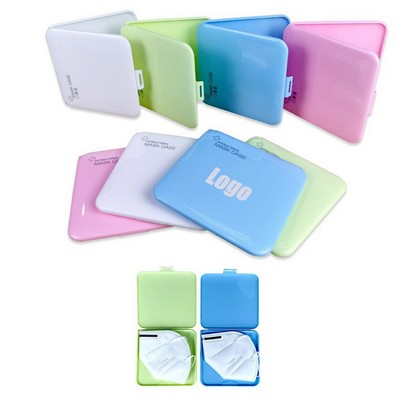 Face Mask Storage Case Organizer