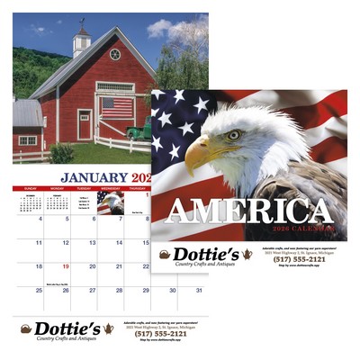 America Appointment Calendar - Stapled