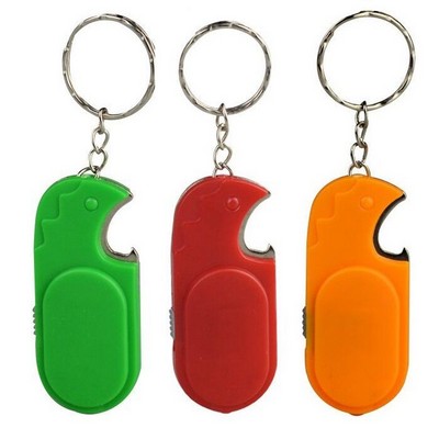 Bird Shape LED Opener Keychain