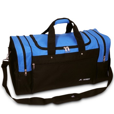 Everest Sports Duffel, Royal Blue/Black