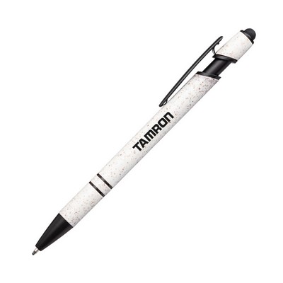 Austen Click Pen & Stylus - White