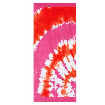 Tie Dye Beach Towel