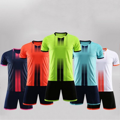 Adult Football Training Short Sleeve Tracksuit