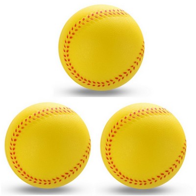 Baseball Shaped Foam Stress Reliever Ball