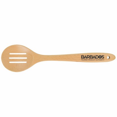 Beechwood Slotted Spoon