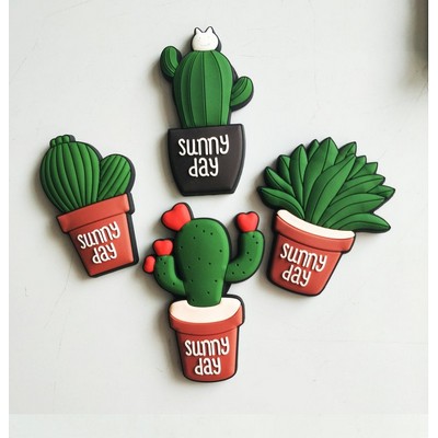 Cute Plants Decorative Refrigerator Magnets