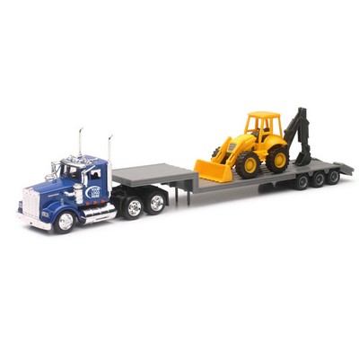 1:43 Scale Kenworth® W900 Construction Lowboy (u)