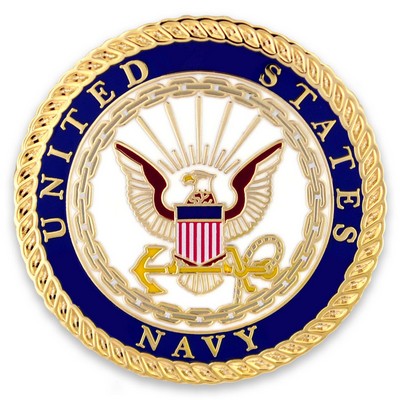 Officially Licensed U.S. Navy Cloisonné Pin