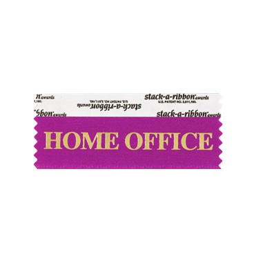 Home Office Stk A Rbn Berry Ribbon Gold Imprint