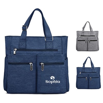 Oxford Shoulder Tote Work Bags