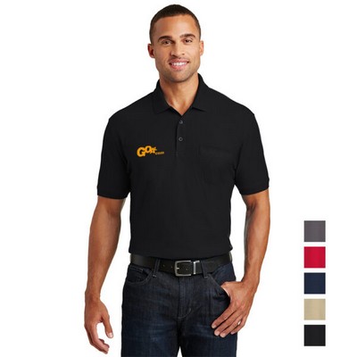 Port Authority® Core Classic Pique Pocket Polo