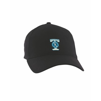 Budget Structured Baseball Cap - Black