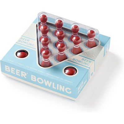 Beer Bowling Drinking Game Set