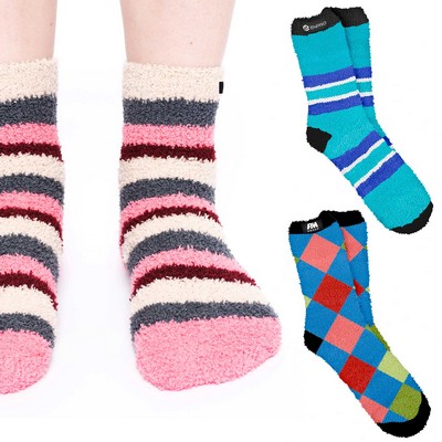 Cozy Jacquard Fluffy Adult Knit Socks (Factory Direct - AIR & DHL)