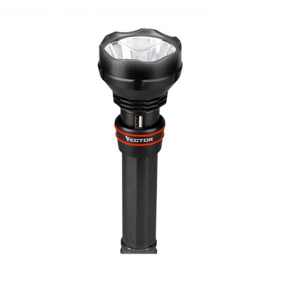 Vector® 1500 Lumen Waterproof LED Flashlight, Rechargeable, USB