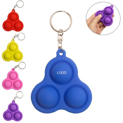 Squeeze Toys Pop Bubble Keychain