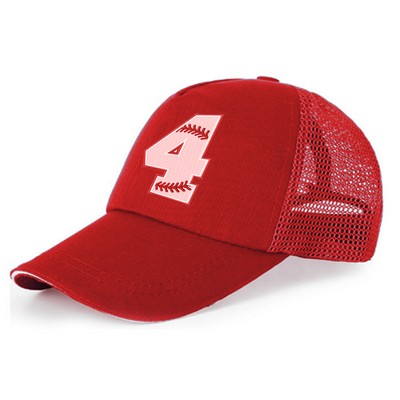 Premium Cotton & Mesh Fabric Cap with quality Embroidery for your Kids