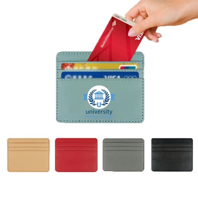 PU Leather Slim Minimalist Card Holder/Wallet