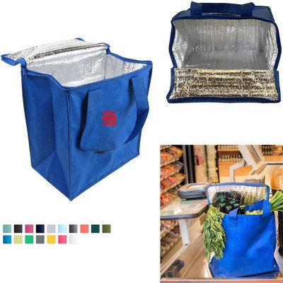 Large Insulated Zipper Cooler Tote bag