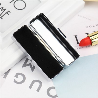 Metal Lipstick Case with Mirror