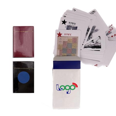 Four Color Process Poker Size Playing Cards MOQ 50PCS