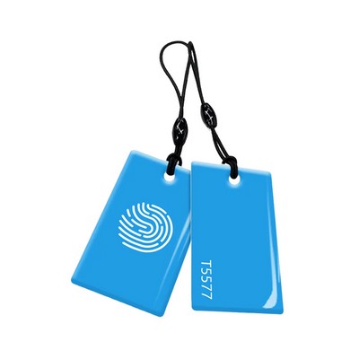 Waterproof Epoxy Smart NFC Card with Keychain