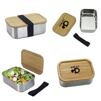 Lunch Kit With Bamboo Lid