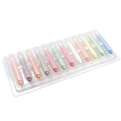 Colorful Dustless Chalk 12 Pcs Set