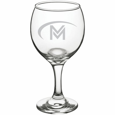 Deep Etched or Laser Engraved Acopa 9 oz. All Purpose Wine Glass