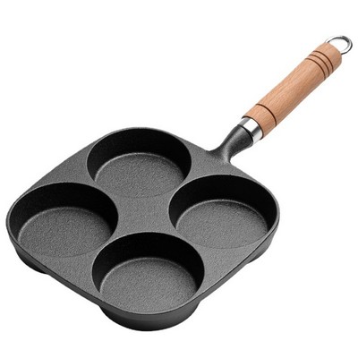 Cast Iron Pan Frying Pan Uncoated Pancake Pan Grab Pancake Pan Old Style Iron Pan